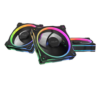 ASUS Prime MR120 Fan ARGB Reverse Black 3in1 Boitier PC Ventilateur 12 cm Noir 3 pièce(s)