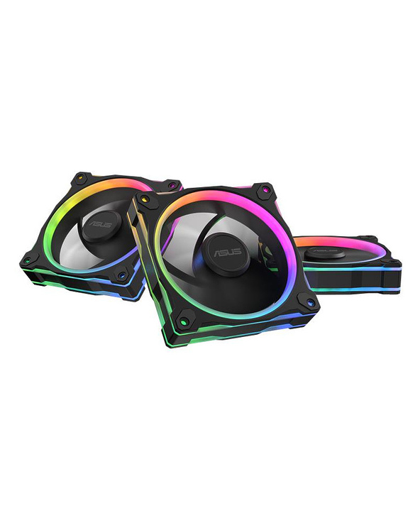 ASUS Prime MR120 Fan ARGB Reverse Black 3in1 Boitier PC Ventilateur 12 cm Noir 3 pièce(s)