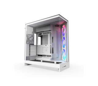 NZXT H9 Flow RGB Midi Tower Blanc