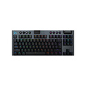 Logitech G G915 X LIGHTSPEED clavier Jouer USB + RF Wireless + Bluetooth QWERTY US International Noir