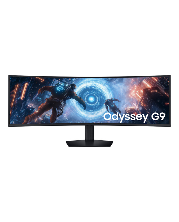 Samsung Odyssey G9 ÉCRAN PC GAMING INCURVÉ ODYSSEY G9 G91F DUAL QHD 144HZ 49" LCD Dual QHD 1 ms Noir