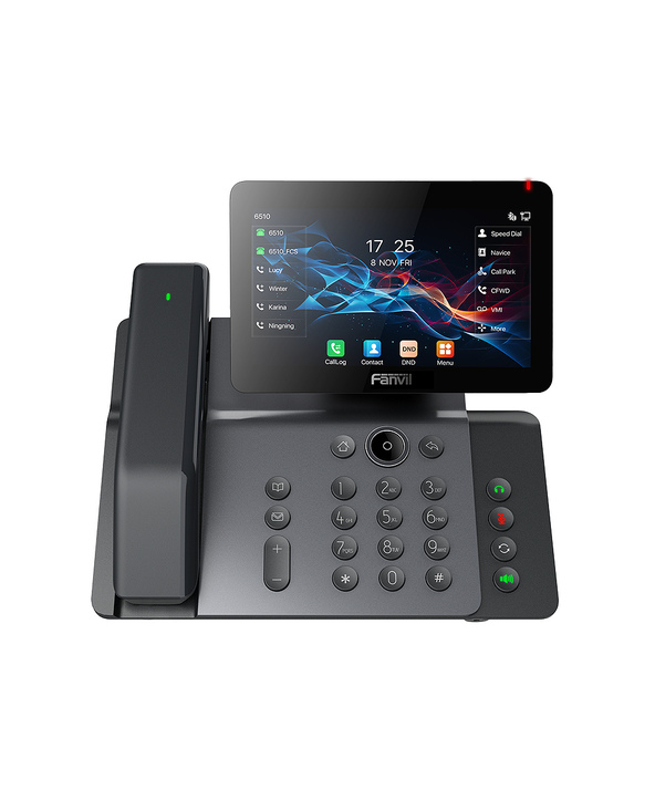 Fanvil V66 PRO téléphone fixe Gris foncé 20 lignes IPS Wifi