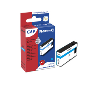 Pelikan C69 Cyan cartouche d'encre 1 pièce(s) Compatible Rendement élevé (XL)
