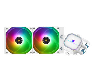 Thermalright Frozen Prism 240 WHITE ARGB Processeur Ventilateur 12 cm Blanc