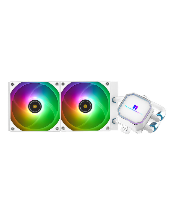 Thermalright Frozen Prism 240 WHITE ARGB Processeur Ventilateur 12 cm Blanc