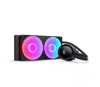 NZXT Kraken Plus RGB 240 Processeur Refroidisseur de liquide tout-en-un 12 cm Noir