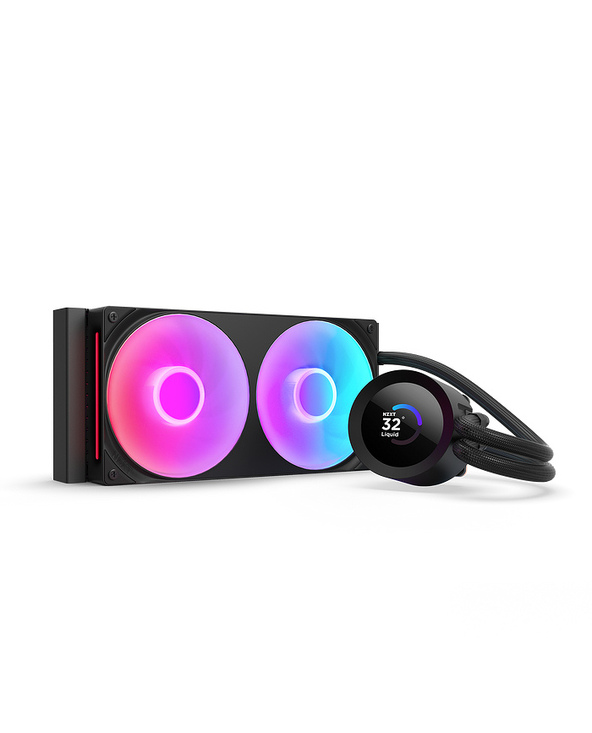 NZXT Kraken Plus RGB 240 Processeur Refroidisseur de liquide tout-en-un 12 cm Noir