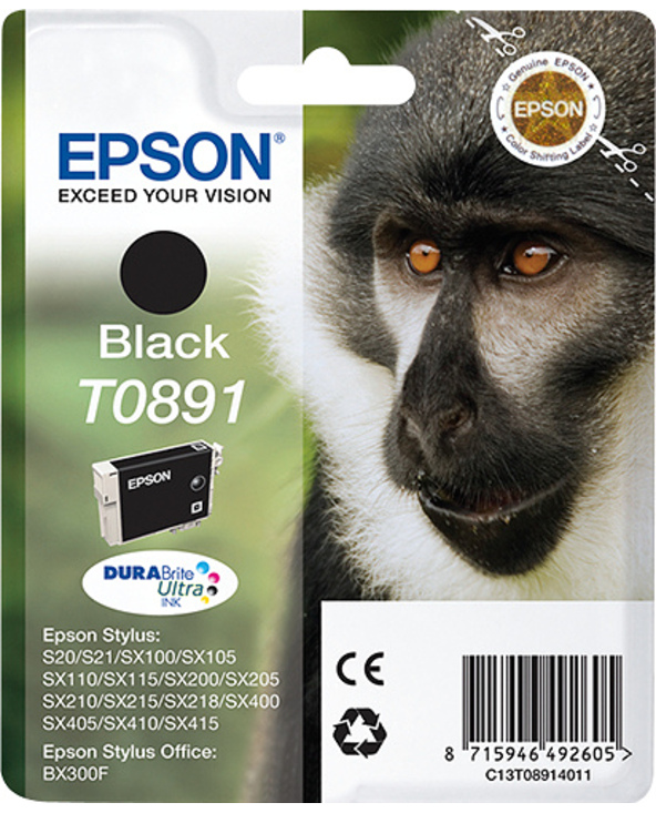 Epson Monkey Cartouche "Singe" - Encre DURABrite Ultra N