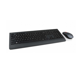 Lenovo 4X30H56806 clavier Souris incluse Universel RF sans fil AZERTY Français Noir