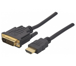 CUC Exertis Connect 127875 câble vidéo et adaptateur 2 m HDMI DVI Noir