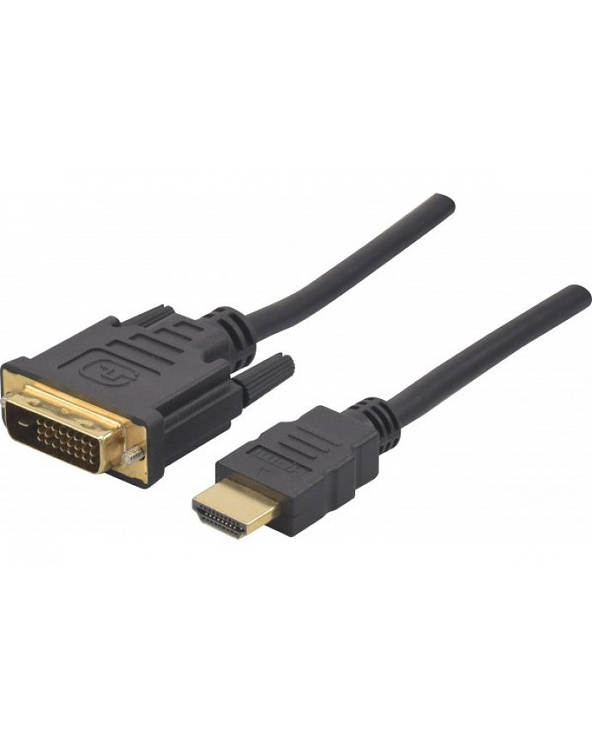 CUC Exertis Connect 127875 câble vidéo et adaptateur 2 m HDMI DVI Noir