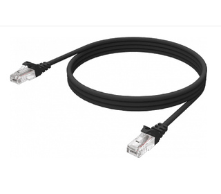 Vision TC-1MCAT6-BL câble de réseau Noir 1 m Cat6 U/UTP (UTP)