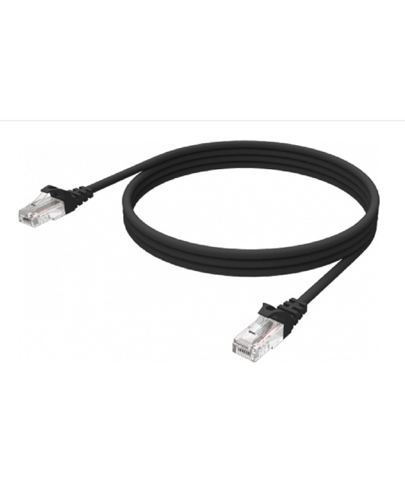 Vision TC-1MCAT6-BL câble de réseau Noir 1 m Cat6 U/UTP (UTP)