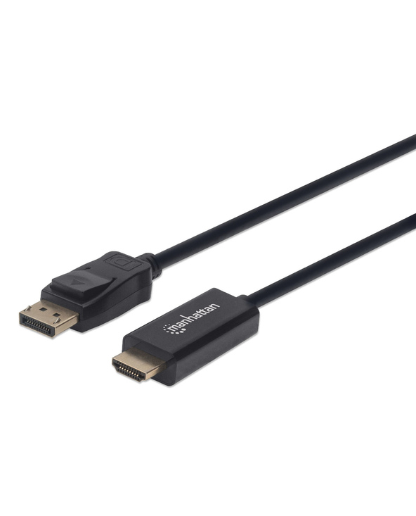 Manhattan 152679 câble vidéo et adaptateur 1,8 m DisplayPort HDMI Noir