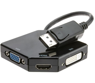 DLH ADAPTATEUR DISPLAYPORT VERS HDMI / DVI / VGA