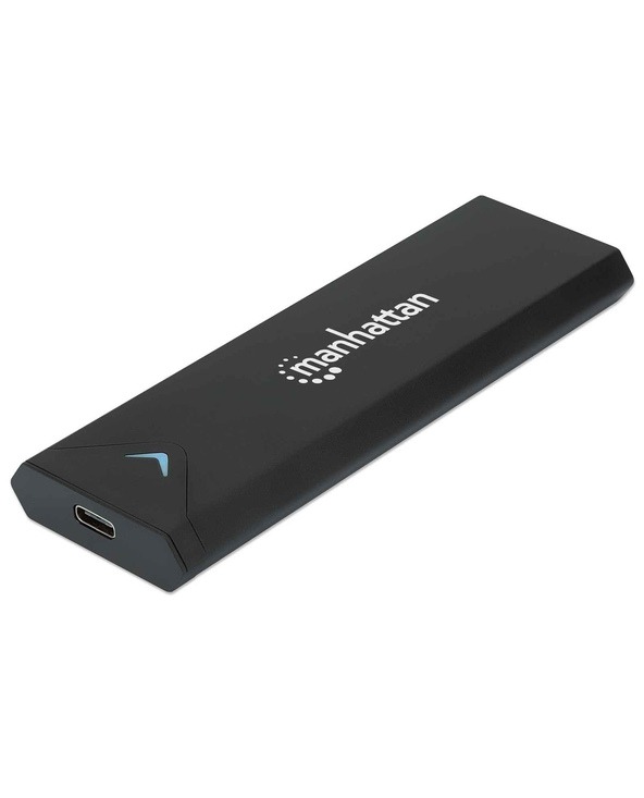 Manhattan 130530 Boîtier de disques de stockage Enceinte ssd Noir M.2