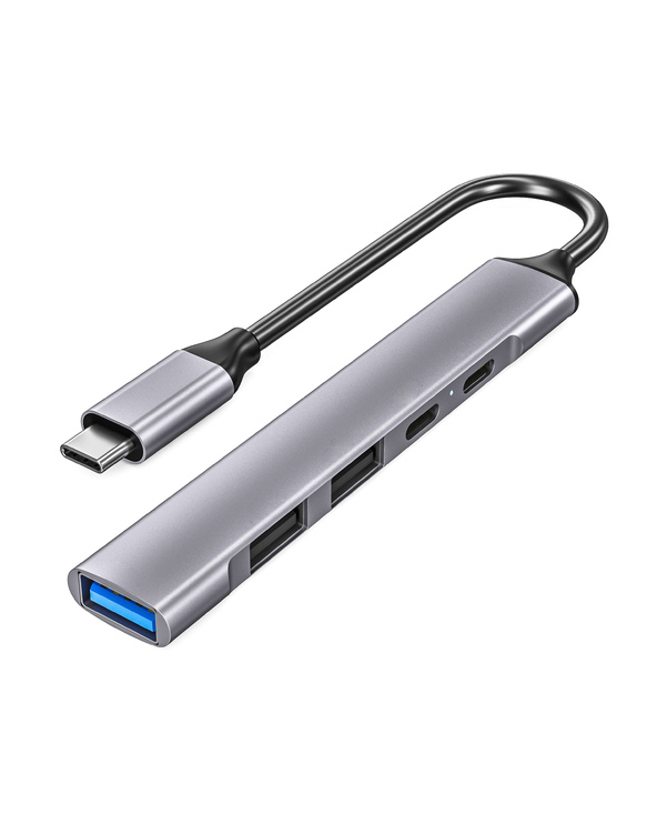 DLH DY-TU4990 station d'accueil USB Type-C Argent