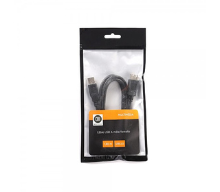 D2 Diffusion D2RALUSB180 câble USB USB 2.0 1,8 m USB A Noir