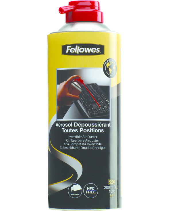 Fellowes Aérosol dépoussiérant écologique toutes positions Fellowes Aérosol dépoussiérant écologique toutes positions