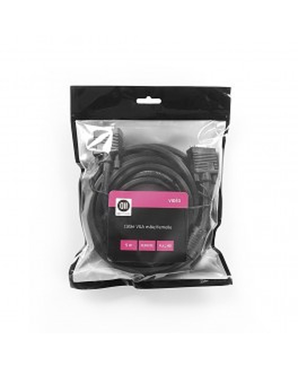 D2 Diffusion D2RALVGAFER500SACH câble VGA 5 m VGA (D-Sub) Noir
