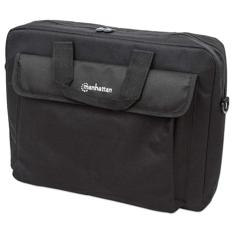 Manhattan 438889 sacoche d'ordinateurs portables 39,6 cm (15.6") Malette Noir
