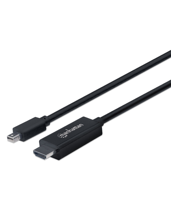 Manhattan 153232 câble vidéo et adaptateur 1,8 m Mini DisplayPort HDMI Type A (Standard) Noir