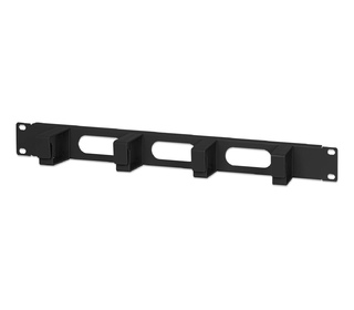 Intellinet 19" Cable Management Panel 1U Panneau de gestion de câbles