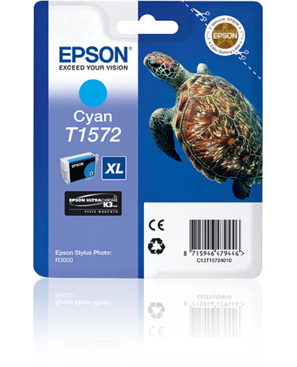 Epson Turtle Cartouche "Tortue" - Encre UC K3 VM C