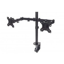 Manhattan 461528 support d'écran plat pour bureau 81,3 cm (32") Noir