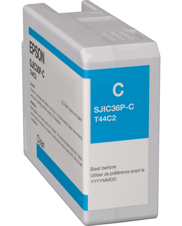 Epson SJIC36P(C): Ink cartridge for ColorWorks C6500/C6000 (Cyan)