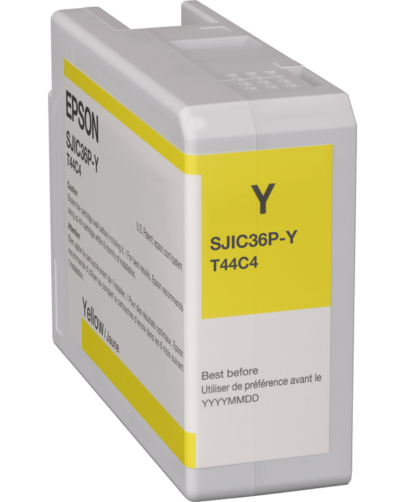 Epson SJIC36P(Y): Ink cartridge for ColorWorks C6500/C6000 (Yellow)