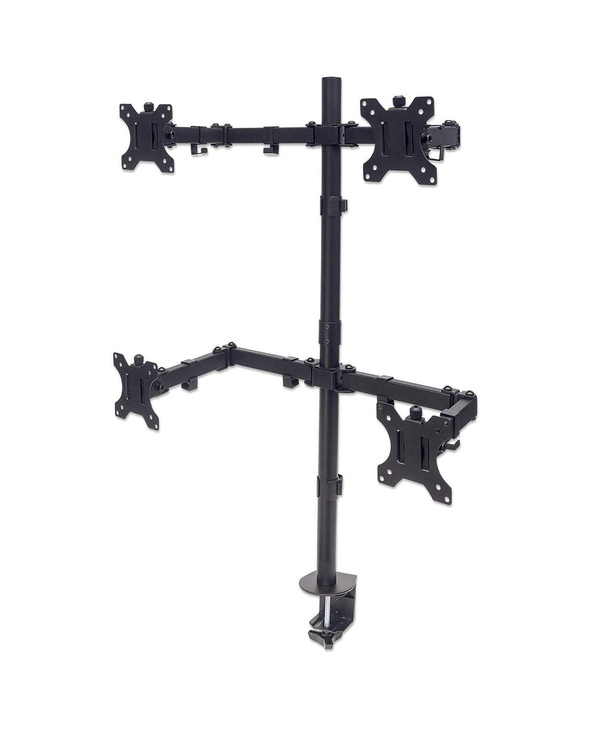 Manhattan 461566 support d'écran plat pour bureau 81,3 cm (32") Noir