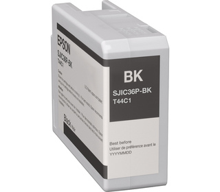 Epson SJIC36P(K): Ink cartridge for ColorWorks C6500/C6000 (Black)