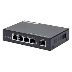 Intellinet 561617 prolongateur réseau Émetteur réseau Noir 10, 100, 1000 Mbit/s