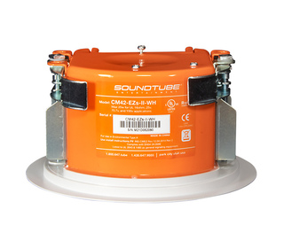 SoundTube Entertainment CM42-EZS-II-WH haut-parleur 2-voies Acier inoxydable, Blanc Avec fil 20 W