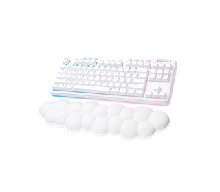 Logitech G 920-010459 clavier Jouer RF sans fil + Bluetooth AZERTY Français Blanc