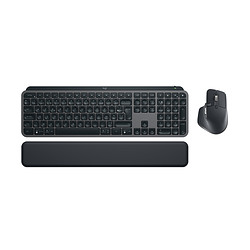 Logitech 920-011607 clavier Souris incluse Bureau RF sans fil + Bluetooth AZERTY Belge Graphite