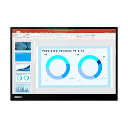 Lenovo ThinkVision M14D 14" LED 2.2K 8 ms Noir