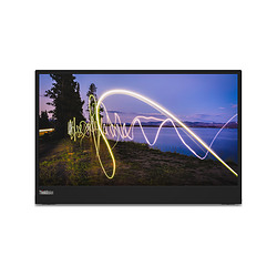 Lenovo ThinkVision M15 15.6" LED Full HD 14 ms Noir