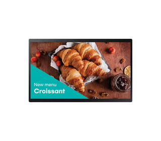 Samsung QB24C Écran plat de signalisation numérique 61 cm (24") LED Wifi 250 cd/m² Full HD Noir Intégré dans le processeur Tizen