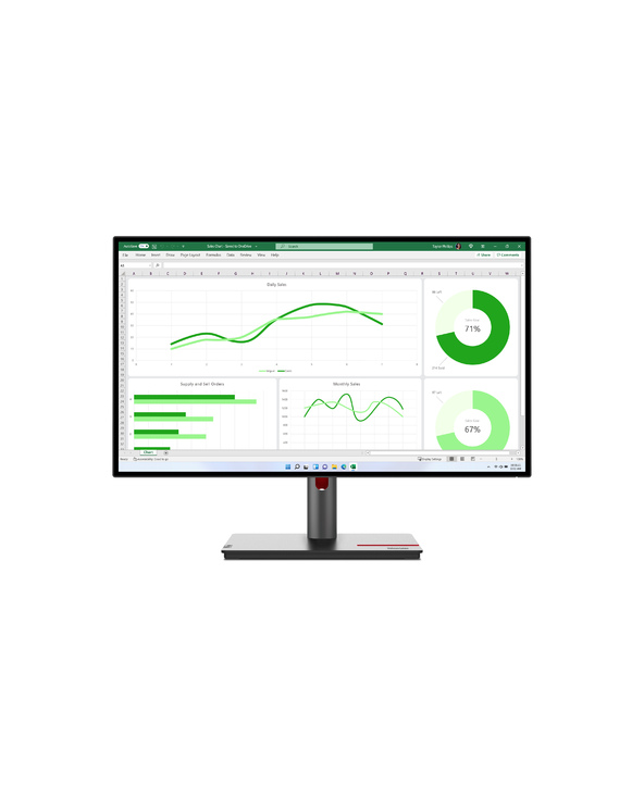 Lenovo ThinkVision P27Q-30 27" LED Quad HD 6 ms Noir