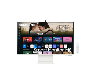 Samsung Smart Monitor M80D 32" LED 4K Ultra HD 4 ms Blanc