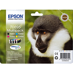 Epson Monkey Multipack "Singe" 4 couleurs - Encre DURABrite Ultra noire, cyan, magenta, jaune