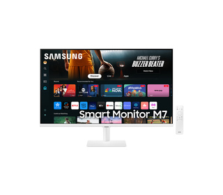 Samsung Smart Monitor M70D 32" LED 4K Ultra HD 4 ms Blanc