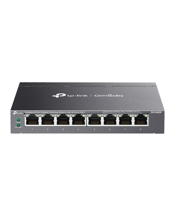 TP-Link Omada DS108GP commutateur réseau Non-géré Gigabit Ethernet (10/100/1000) Connexion Ethernet, supportant l'alimentation v