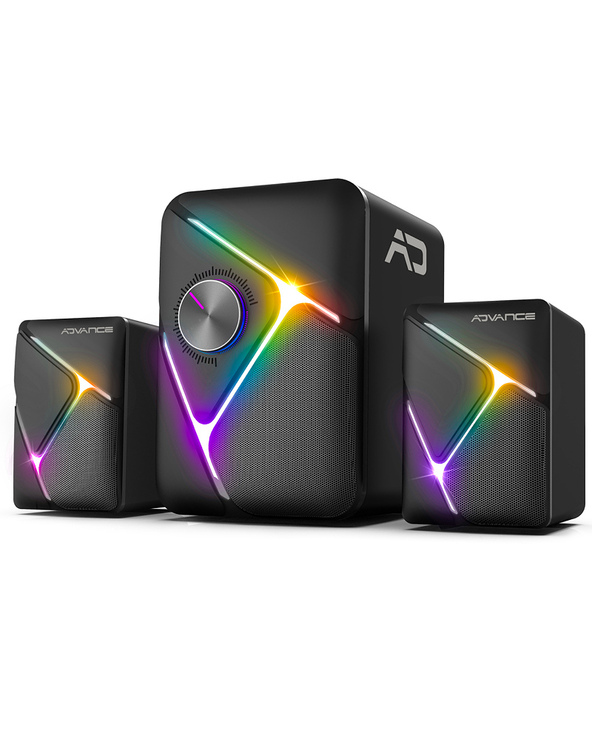 Spirit of Gamer SP-5200 set d'enceintes 11 W Universel Noir 2.1 canaux Bluetooth