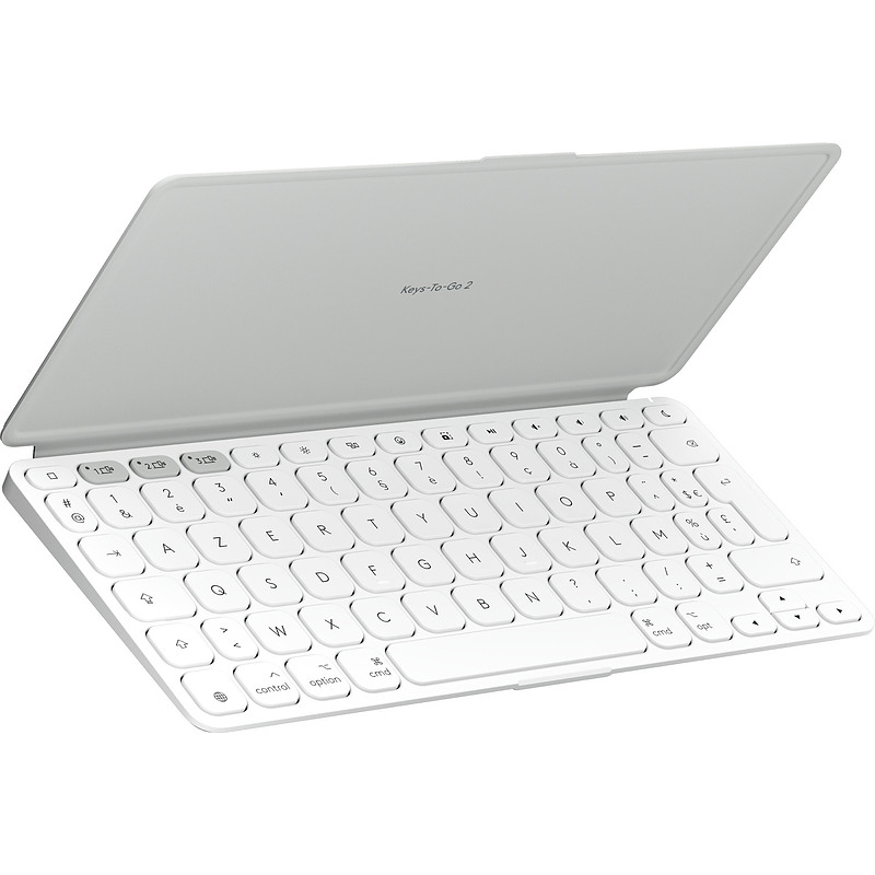 Logitech 920-013007 clavier Universel Bluetooth AZERTY Français Blanc