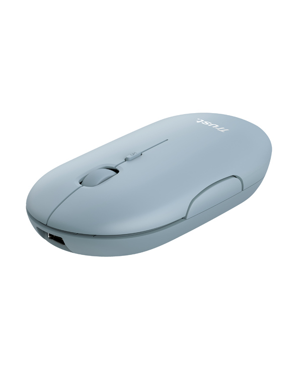 Trust Puck souris Bureau Ambidextre RF sans fil + Bluetooth 1600 DPI