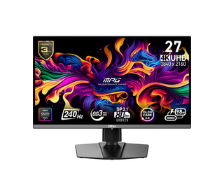 MSI MPG 272URX QD-OLED 26.5" QD-OLED 4K Ultra HD 0,03 ms Noir