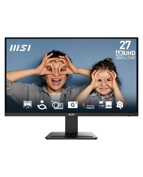 MSI Pro MP273U 27" 4K Ultra HD 1 ms Noir